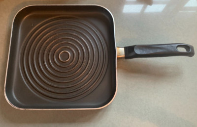 BALLARINI ITALY Forged Aluminum Grill Pan 10.5'' 27cm Nonstick Square Griddle VG