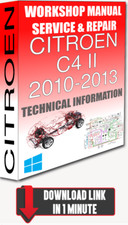 Manual de taller de servicio y reparación CITROEN C4 II 2010-2013 + CABLEADO | PARA DESCARGAR