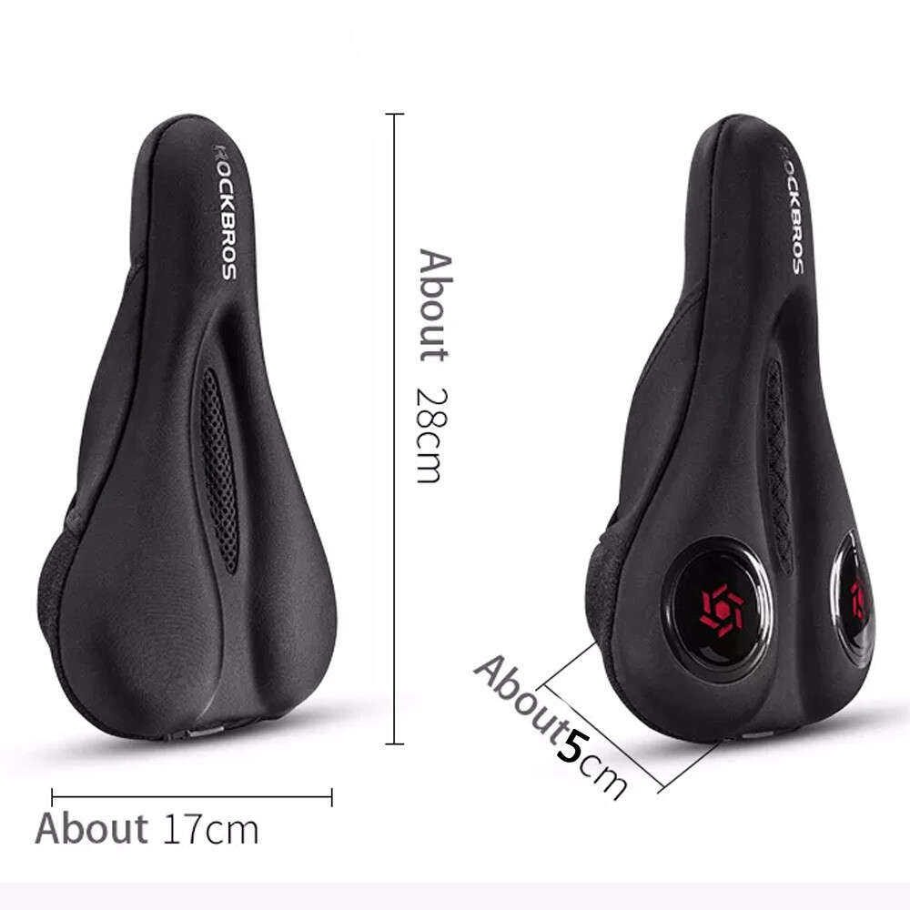 Tessuto Per Sella Moto Morbido 3D Imbotto Ciclismo Bicicletta MTB