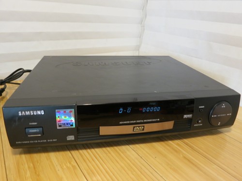 Samsung DVD-907 DVD Player Component S-Video Composite Optical Audio Out