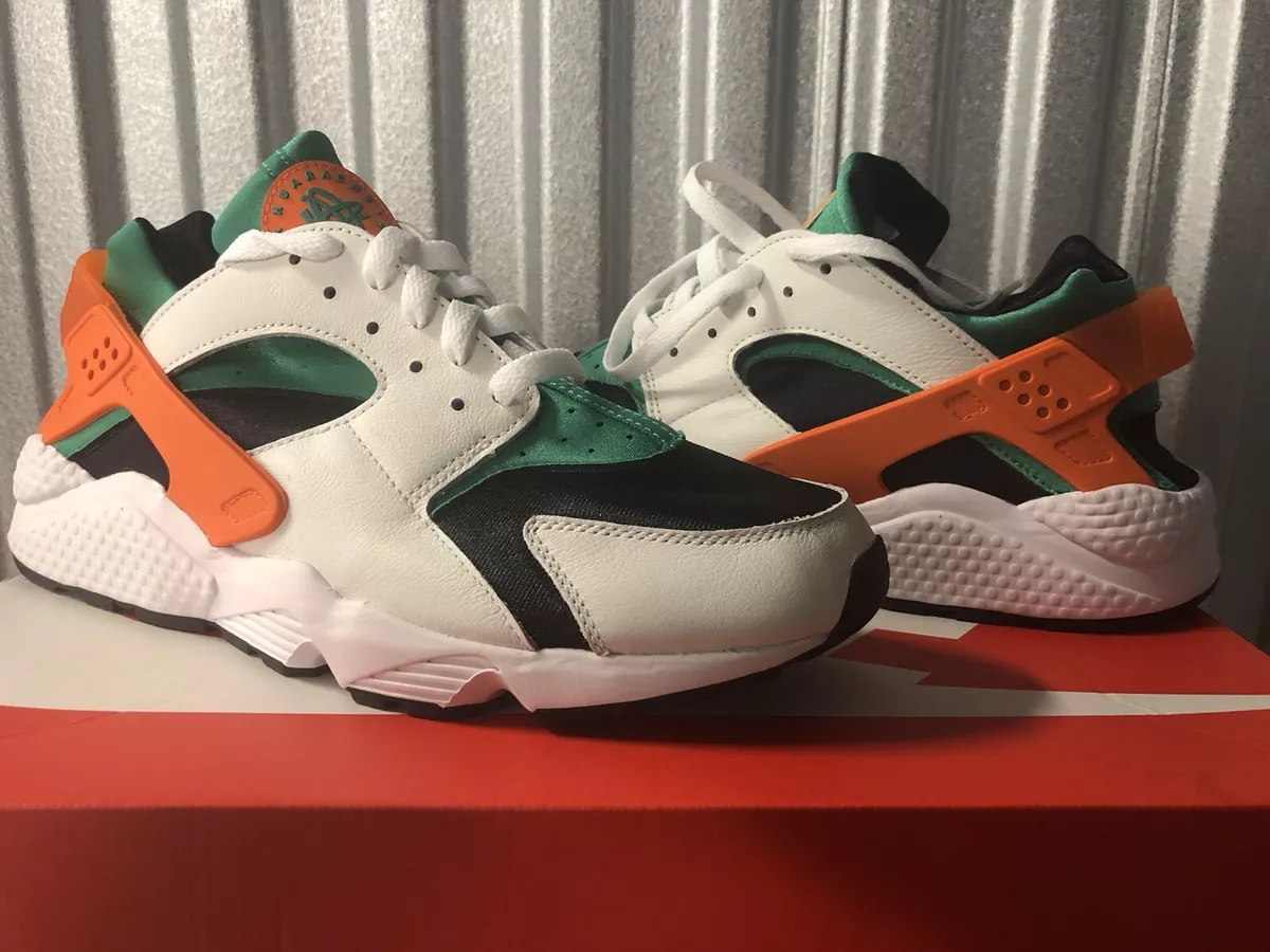 Huaraches green and orange discount