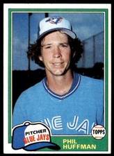 1981 Topps Phil Huffman . Toronto Blue Jays #506