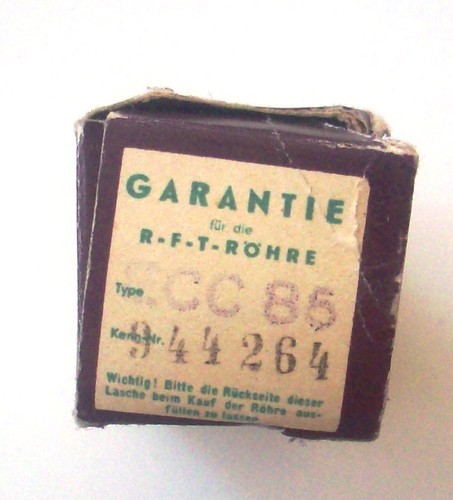 RFT Röhren - verschiedene Typen - in OVP - DDR - Bild 25 von 25