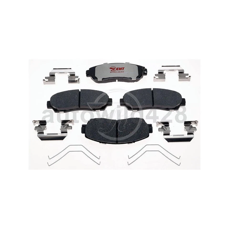 Juego de pastillas de freno delanteras traseras para Honda Odyssey 2011 2012 2013 2014 2015 2016 2017 Foto 4 de 4