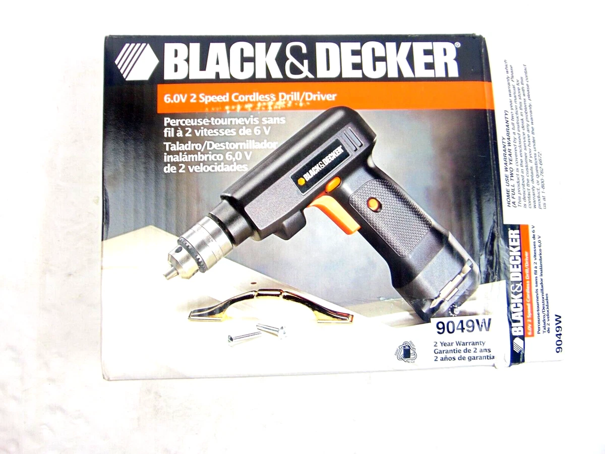 Buy Black & Decker Cordless Screwdriver 6V