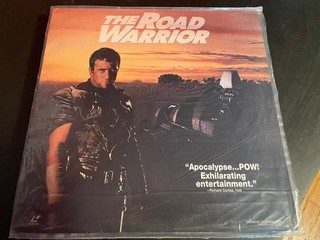 The Road Warrior Widescreen Laserdisc LD Mel Gibson Damaged