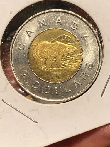 1996 Canada Toonie — photo from the most recent tracked eBay sale