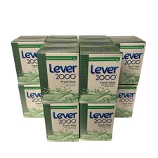 Lever 2000 Original Fresh Aloe Crisp Cucumber Aloe Glycerin Bar Soap 24 BARS USA
