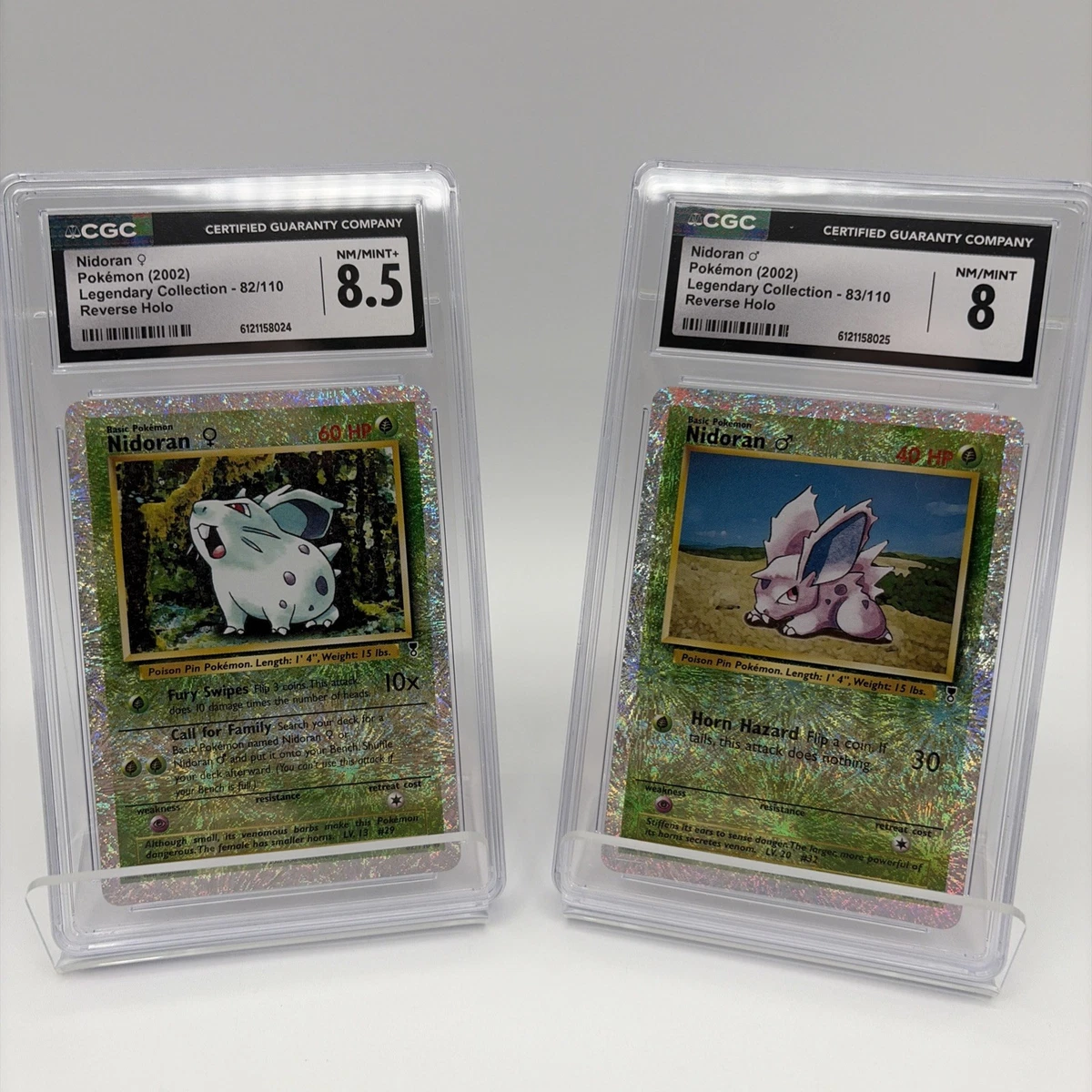 Pokémon TCG Legendary Collection 8.5 Graded Individual Collectible