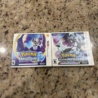 New ListingPokemon Moon & Ultra Moon Nintendo 3DS Complete CIB Authentic US Version TESTED