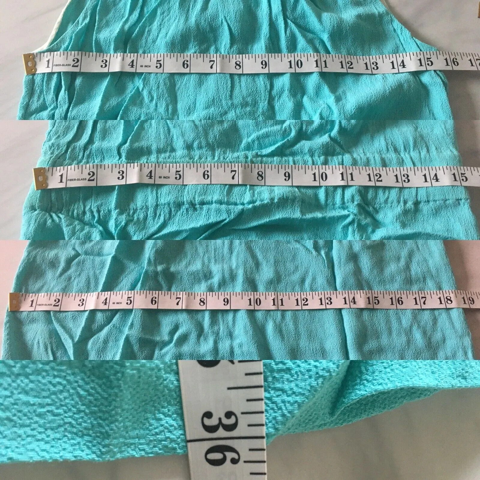 Kate Spade Dress 8-10 UK Aqua Blue Green Halter thumbnail 10