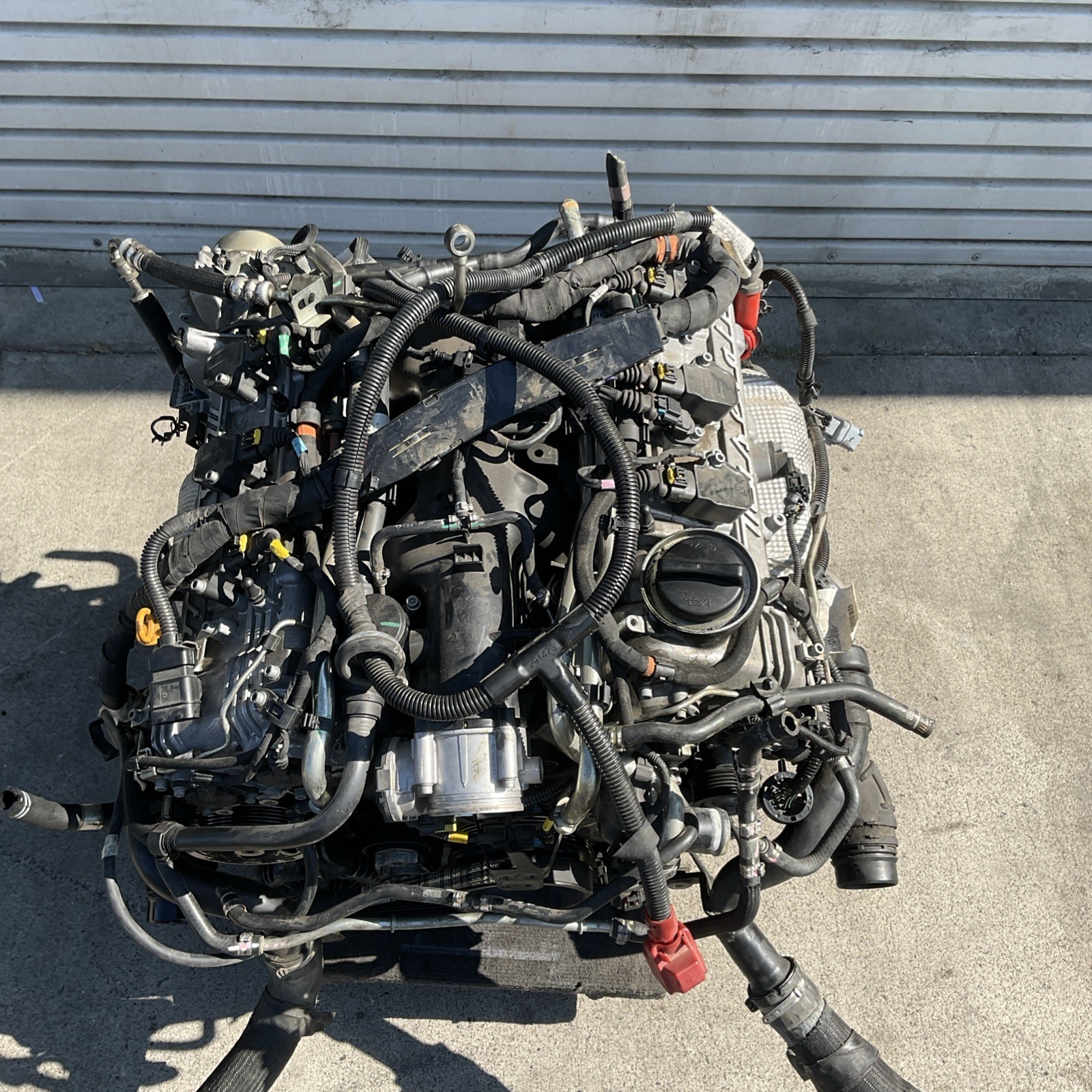 14-24 Maserati Ghibli 3.0l Rwd Twin Turbo Engine Motor Long Block Assy Oem