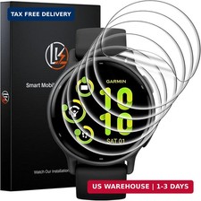 6 Pack for Garmin Vivoactive 6 / Vivoactive 5 Screen Protector 42mm - Anti-Sc