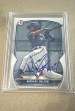 Autographed 2023 Bowman - Prospects Manuel Beltre #BP-79 (RC) IP AUTO