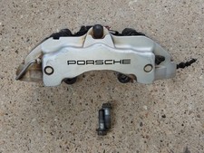 04-10 Porsche Cayenne S Brembo 6 Piston Front Brake Caliper Driver Left 18zl