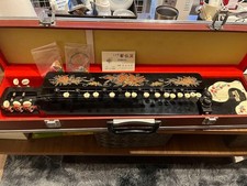 NIKKEN Taishogoto Taishokoto Kinden Ryu 5Strings Japanese Harp Koto with Case