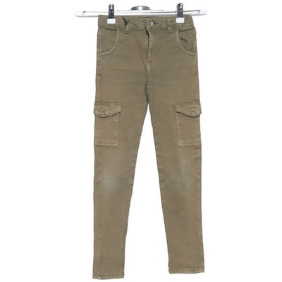 Cherokee, Cargohose, Größe: 128/134, Grün, Baumwolle/Elasthan, Einfarbig #G3d