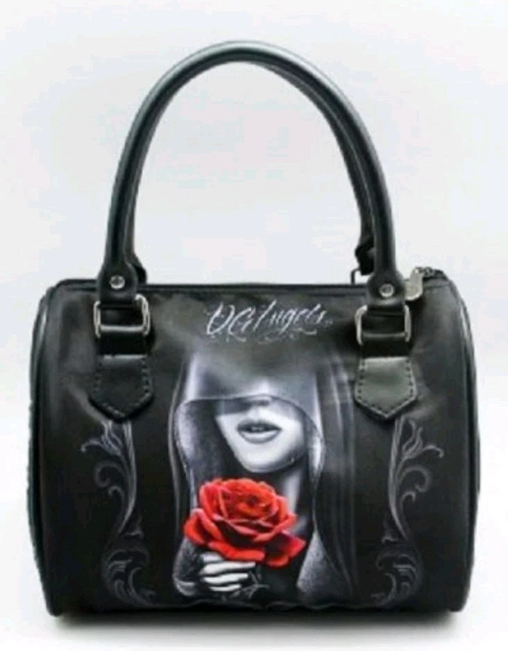DGA GLAMOROUS BONITA PURSE HANDBAG DAVID GONZALES ART LOWRIDER HOMIES NEW - Image 3 of 4
