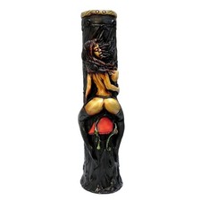 Handcrafted Resin Art Sculpture with Water Chamber
