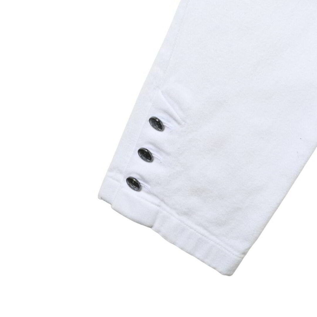 CHANEL Back pocket Coco mark hem button denim pan… - image 4