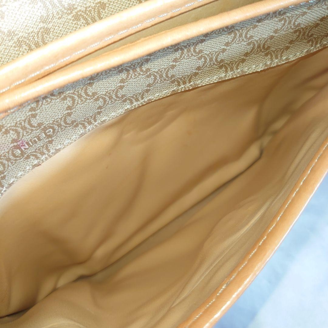 Mint Condition CELINE Macadam Pattern Shoulder Bag - image 6