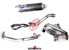 SCARICO COMPLETO LATERALE CARBONIO TERMIGNONI 96455810B DUCATI HYPERMOTARD 796