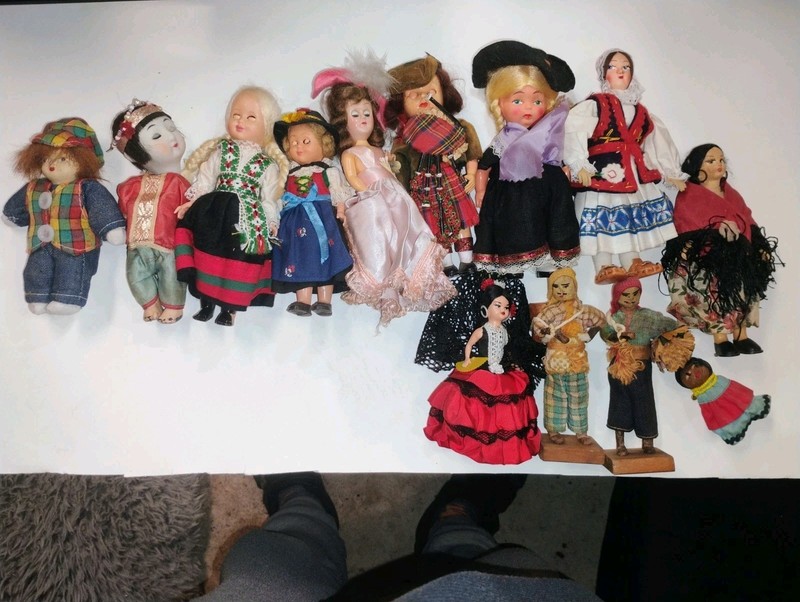 Lot Of Miniature Dolls