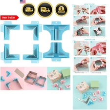 Corner Guides for Chipboard Boxes Clamps for Gluing Positioning Squares for C...