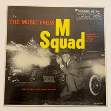 The Music From The M Squad~Orchestra Conducted by Stanley Wilson~Lee Marvin