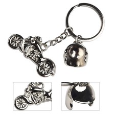 Motorcycle Keychain Motorcycle Helmet 1piece CAR Classic Holders Metal