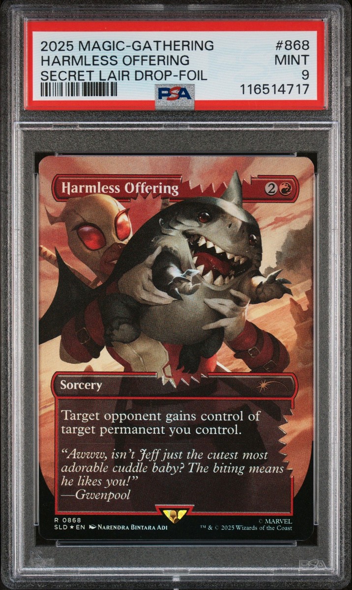 Harmless Offering (Rainbow Foil) Secret Lair Drop Foil for sale