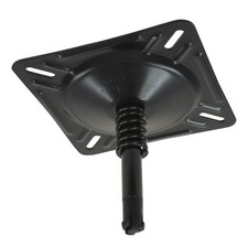 Marine Kingpin Swivel Boat Seat Mount with Spring for Boat Seat - 7" x 7"