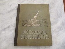 DIE DEUTLCHE WEHRMACHT - CIGARETTE CARDS PHOTO ALBUM - 1936 GERMAN - COMPLETE