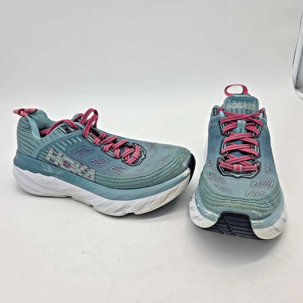 Hoka One One Bondi Pink Athletic Shoes for Women for sale | eBay display picture 1