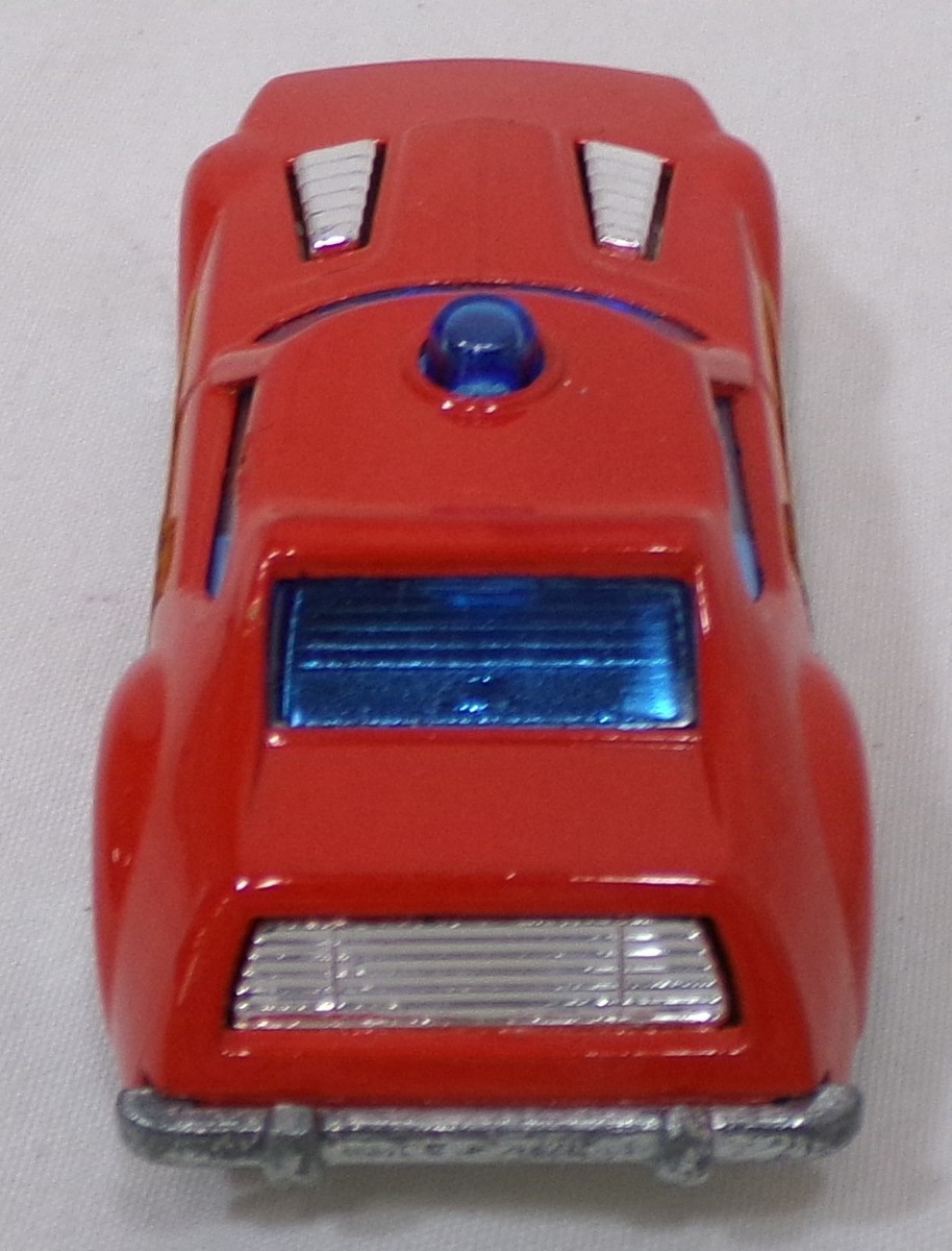 Vintage 1976 Matchbox Superfast Fire Chief #84 Red Car 1/64 Loose
