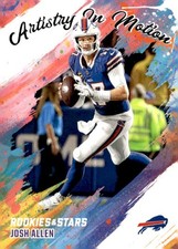 2025 Panini Rookies & Stars #3 Josh Allen Artistry in Motion