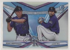 2021 Bowman Draft Franchise Futures Refractor Jaden Hill Benny Montgomery s3g
