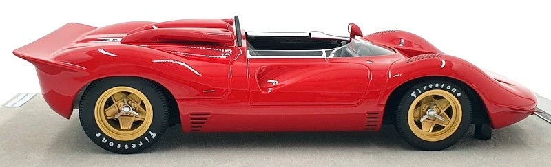 Tecnomodel 1/18 Scale TM18-251A Ferrari 350 P4 Can Am Press 1967 - Red - Image 3 of 4