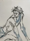 Vintage Tom Merrifield Limited Edition Lithograph Signed Print Ballet Dancer