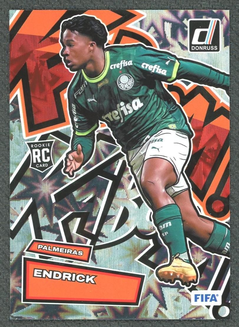 2023/24 Panini Donruss Endrick Kaboom! RC #18