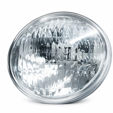 Motolite 24V 60W Flood Lamp Sealed Beam - 4-1/2 Inch Block Pattern Lens