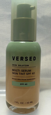 Versed Skin Solution Multi-Serum Skin Tint Foundation - SPF 40 - 6O - 1 fl oz