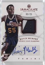 2012-13 Panini Immaculate Red 3/25 Kevin Murphy #AP-MY Patch Auto 0v0