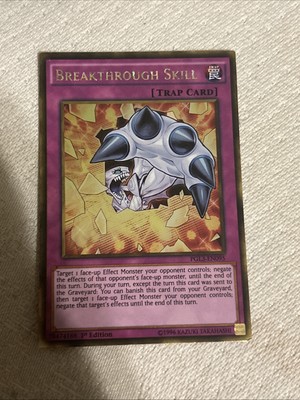 Breakthrough Skill PGL3-EN095 Premium Gold: Infinite Gold 1st Edition