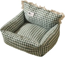Dog Beds for Small Dogs Plaid Bed Pet Supplies Accessory Sofa Cushions