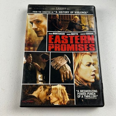 Eastern Promises DVD 2007 Thriller Viggo Mortensen Naomi Watts