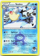 TEAM AQUA'S SEALEO 4/34 C DOUBLE CRISIS POKEMON MP on eBay
