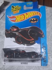 2015 Hot Wheels 1989 Batmobile Black Batman #62/250 CFK20 Redline Wheels