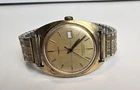 Vintage Timex Self-Wind Automatic Watch Gold-Tone Speidel USA Band