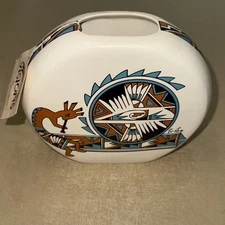 VTG Tu-Oti VISIONS Earthtones VASE Pottery SOUTHWESTERN